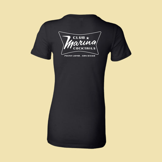 Women's 100% Cotton Club Marina Tee