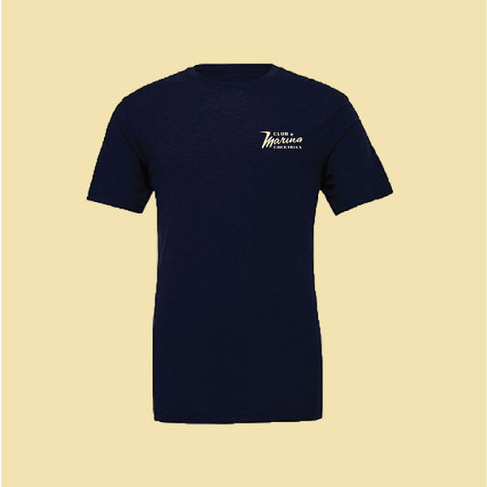Unisex Club Marina Classic Logo Blue T-Shirt